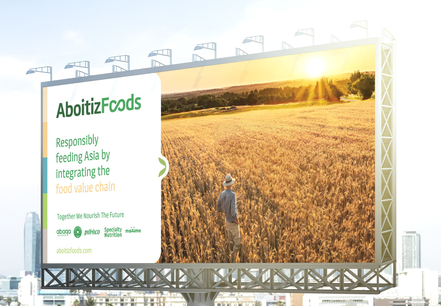 Food Group Branding, Aboitiz Foods billboard