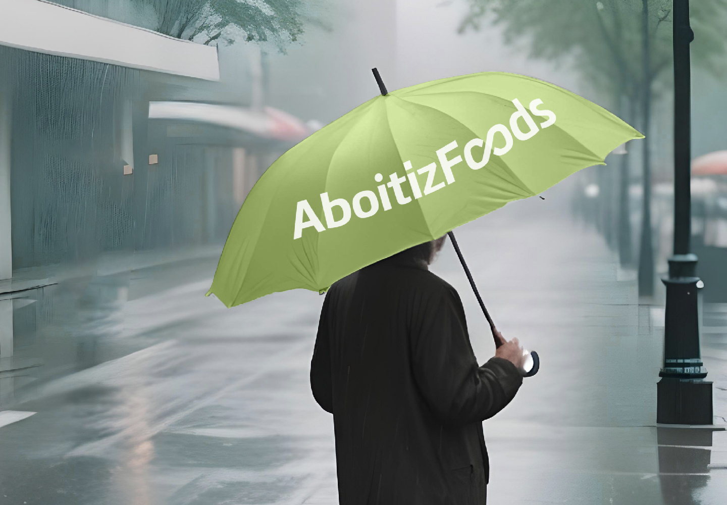 Food Group Branding, Aboitiz Foods golf umbrella