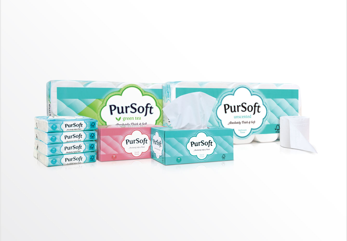 Brand Consultancy in FMCG Industry. Packaging design for Pursoft.