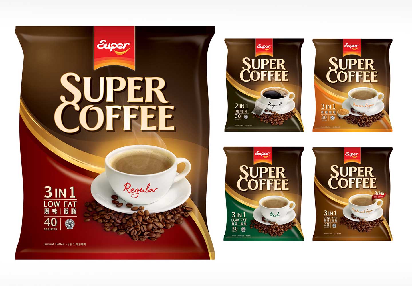 Brand Consultancy in FMCG Industry. Packaging design for Super.